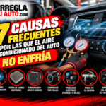 7 causas por las que el aire acondicionado del auto no enfría