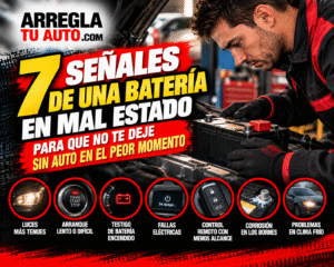 7 señales para cambiar la bateria